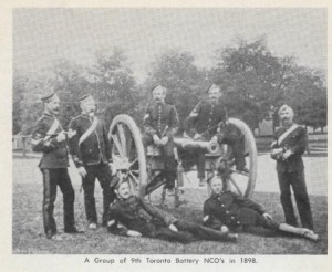 NCO's from 9 Batter c. 1898